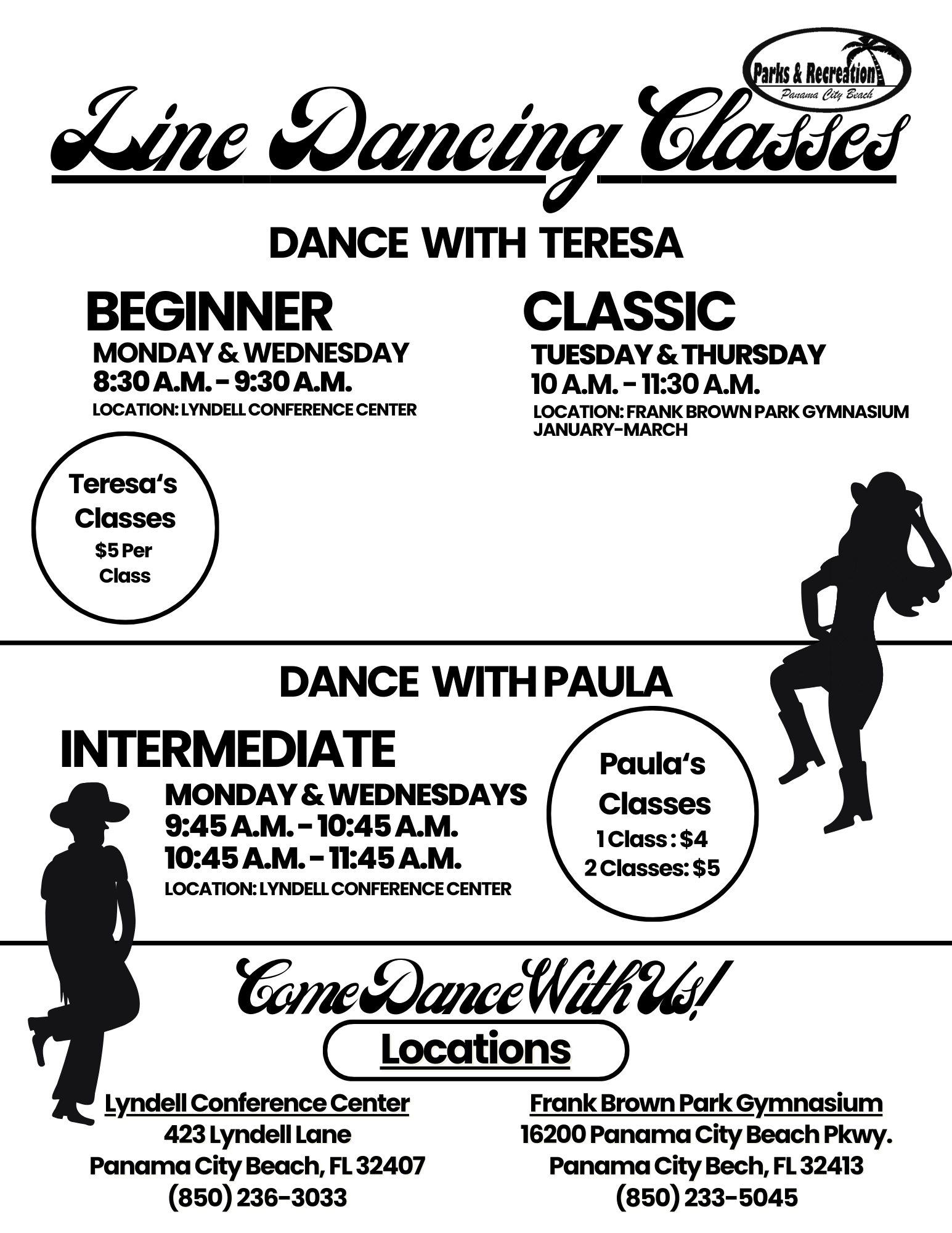 Line dancing Flyer