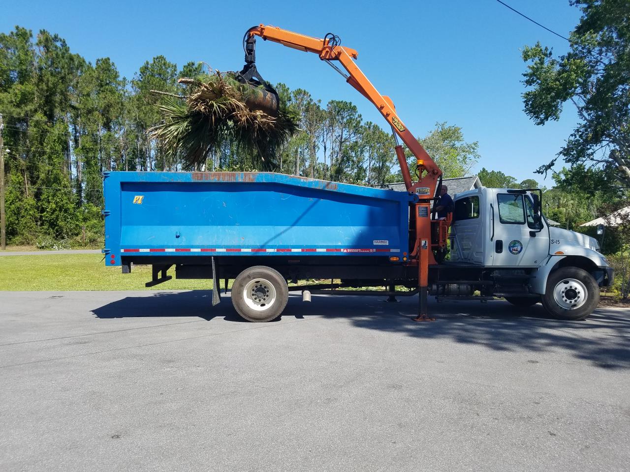 Streets Division Boom truck