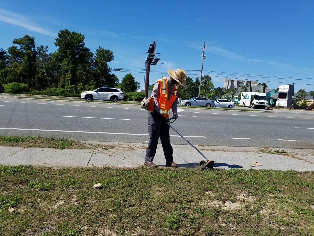 Streets Division Edging